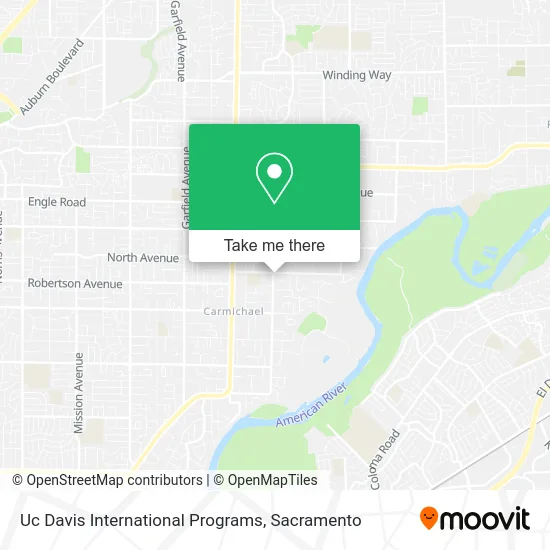 Uc Davis International Programs map