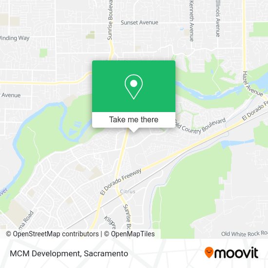 MCM Development map