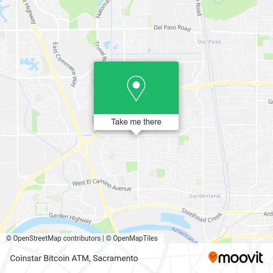 Coinstar Bitcoin ATM map