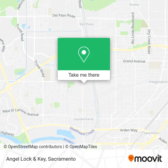 Mapa de Angel Lock & Key