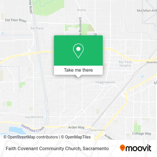 Faith Covenant Community Church map