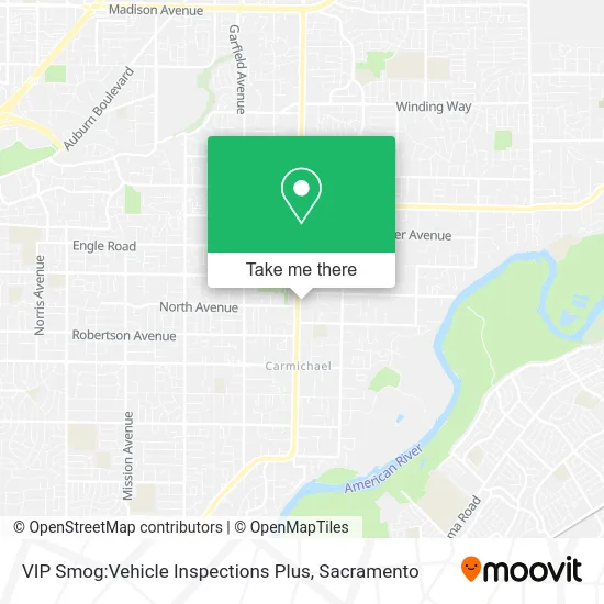 VIP Smog:Vehicle Inspections Plus map