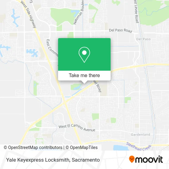 Yale Keyexpress Locksmith map