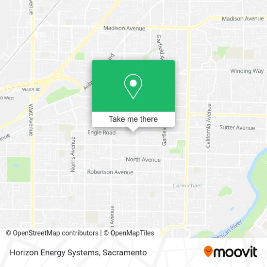 Horizon Energy Systems map