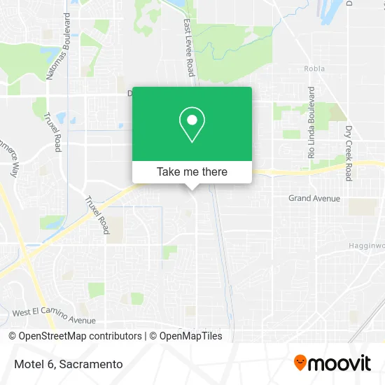 Mapa de Motel 6