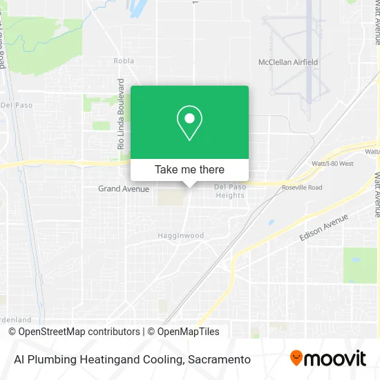 Al Plumbing Heatingand Cooling map