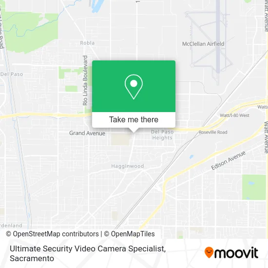 Mapa de Ultimate Security Video Camera Specialist