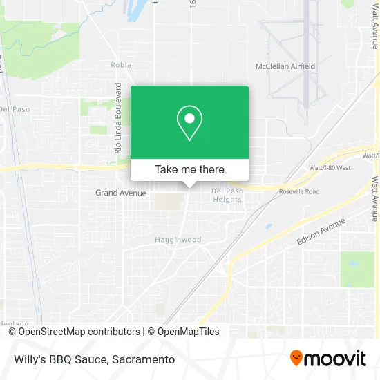 Mapa de Willy's BBQ Sauce