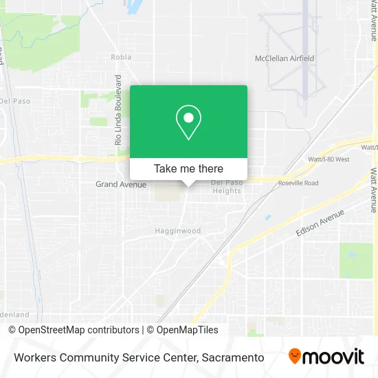Mapa de Workers Community Service Center