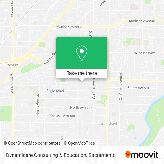 Dynamicare Consulting & Education map