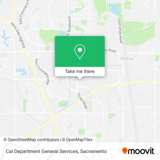 Mapa de Cal Department General Services