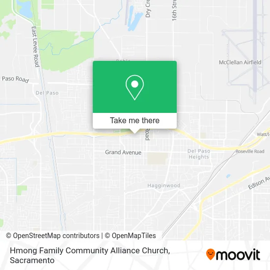 Hmong Family Community Alliance Church map