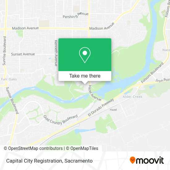 Mapa de Capital City Registration