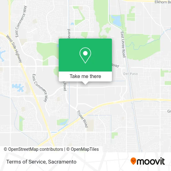 Mapa de Terms of Service
