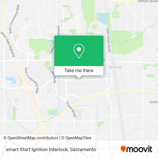 smart Start Ignition Interlock map
