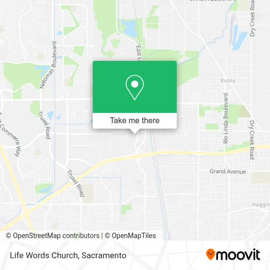 Life Words Church map