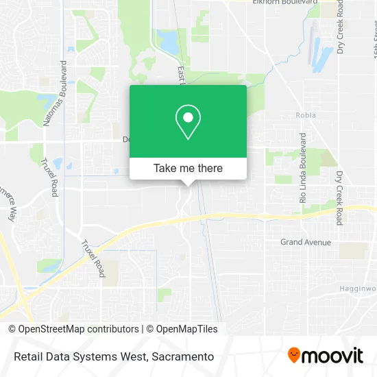 Retail Data Systems West map