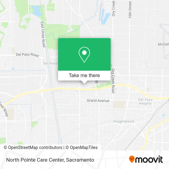 North Pointe Care Center map