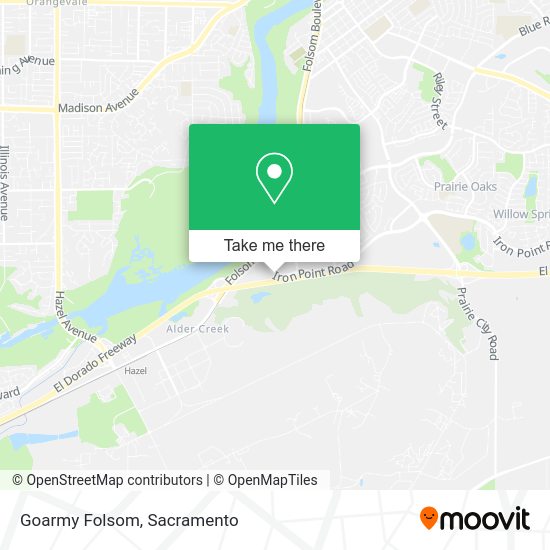 Goarmy Folsom map
