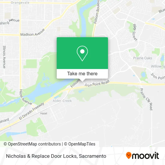 Mapa de Nicholas & Replace Door Locks