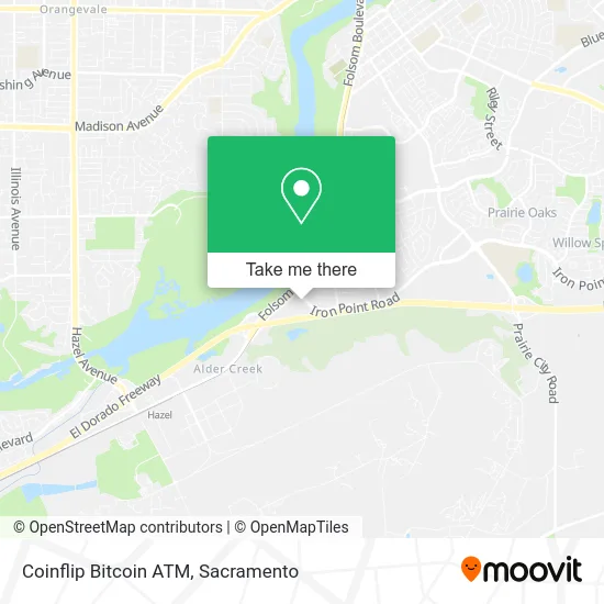 Mapa de Coinflip Bitcoin ATM
