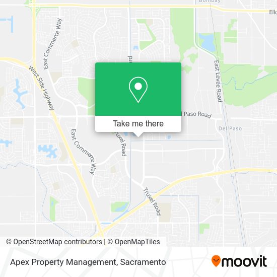 Apex Property Management map