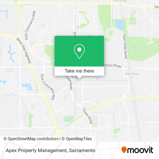 Mapa de Apex Property Management