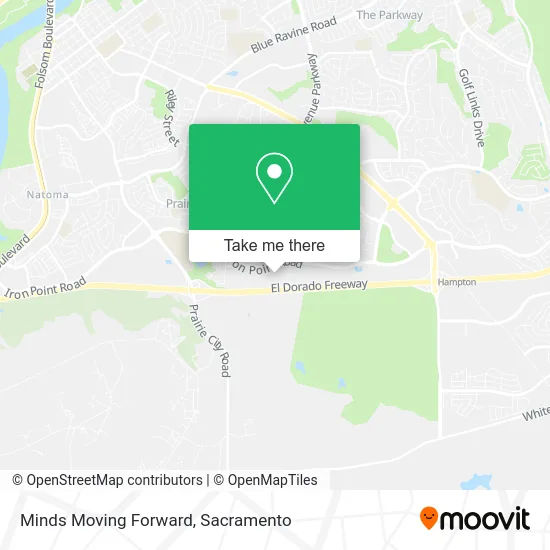 Minds Moving Forward map