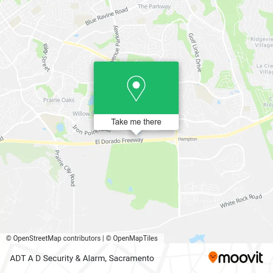 ADT A D Security & Alarm map