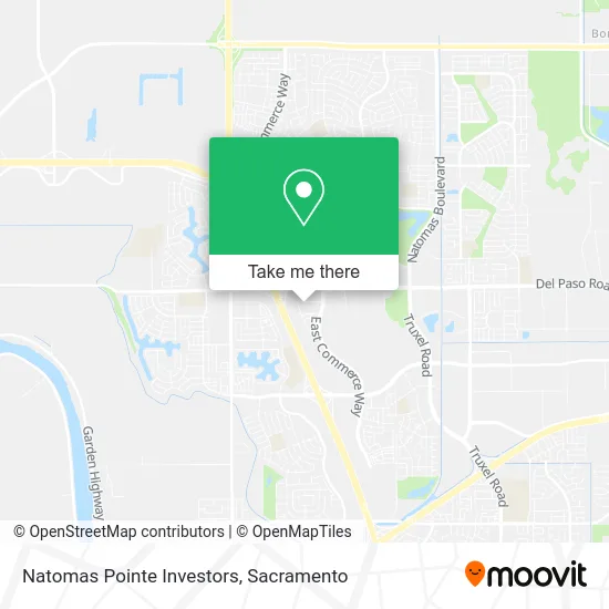 Mapa de Natomas Pointe Investors