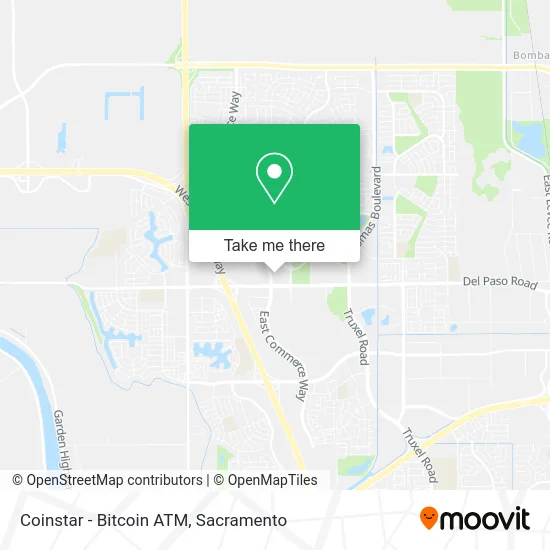 Mapa de Coinstar - Bitcoin ATM