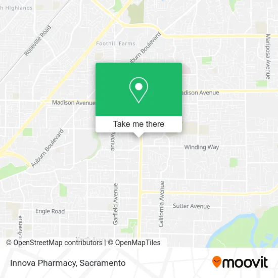 Innova Pharmacy map