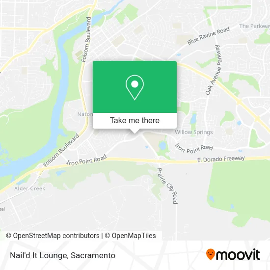 Mapa de Nail'd It Lounge