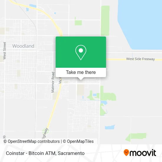 Mapa de Coinstar - Bitcoin ATM