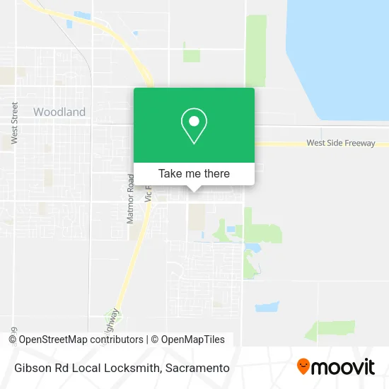 Mapa de Gibson Rd Local Locksmith