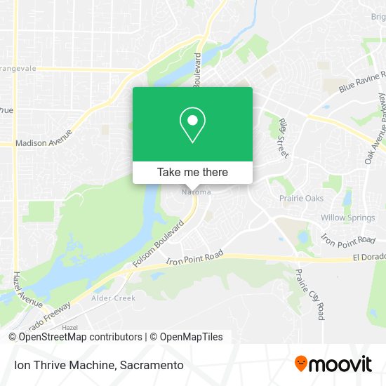Ion Thrive Machine map