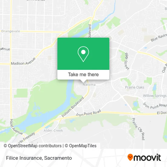 Mapa de Filice Insurance