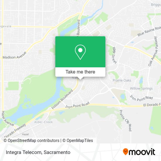 Integra Telecom map