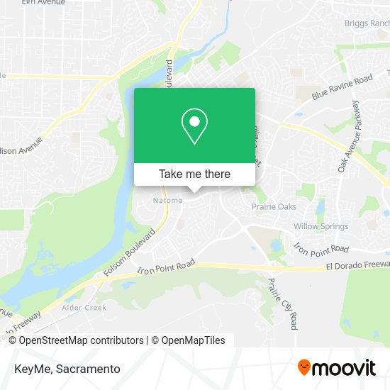 KeyMe map