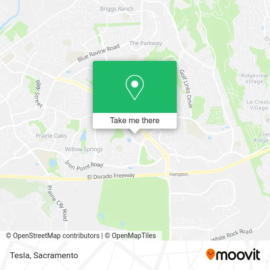 Tesla map