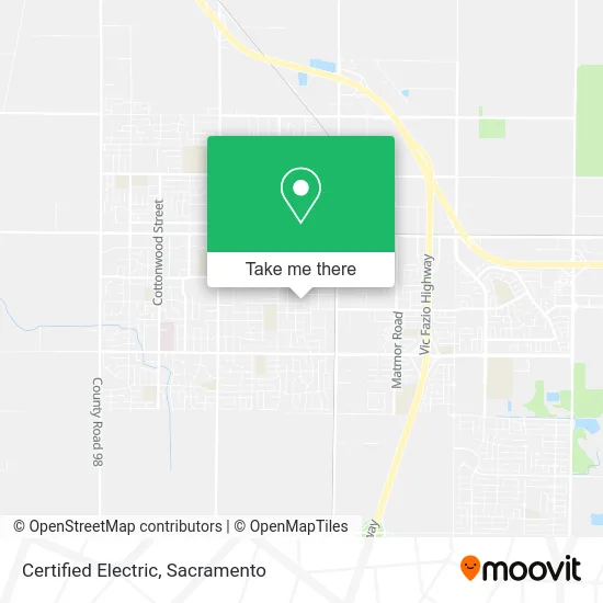 Mapa de Certified Electric
