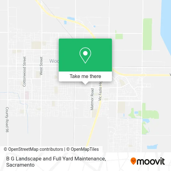 B G Landscape and Full Yard Maintenance map