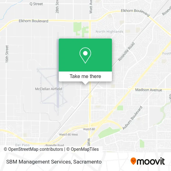 Mapa de SBM Management Services
