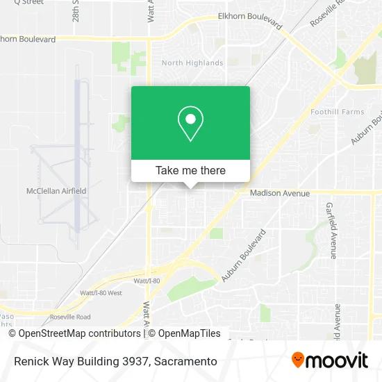 Mapa de Renick Way Building 3937