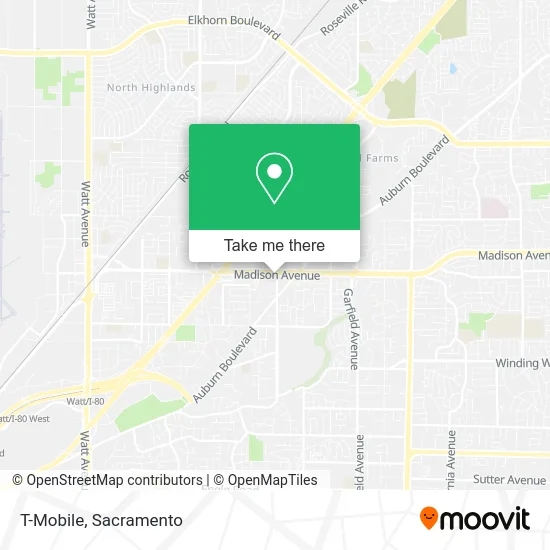 T-Mobile map