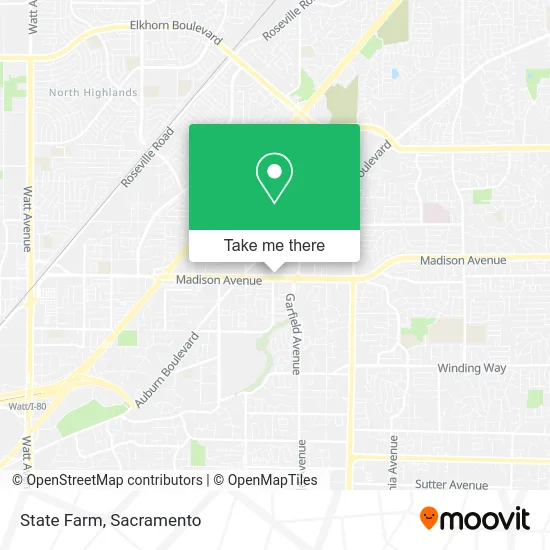 Mapa de State Farm