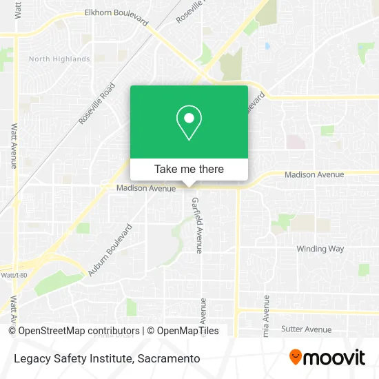 Mapa de Legacy Safety Institute