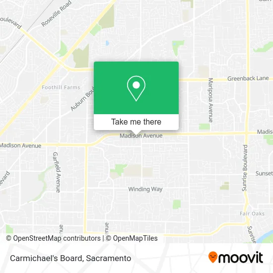 Mapa de Carmichael's Board