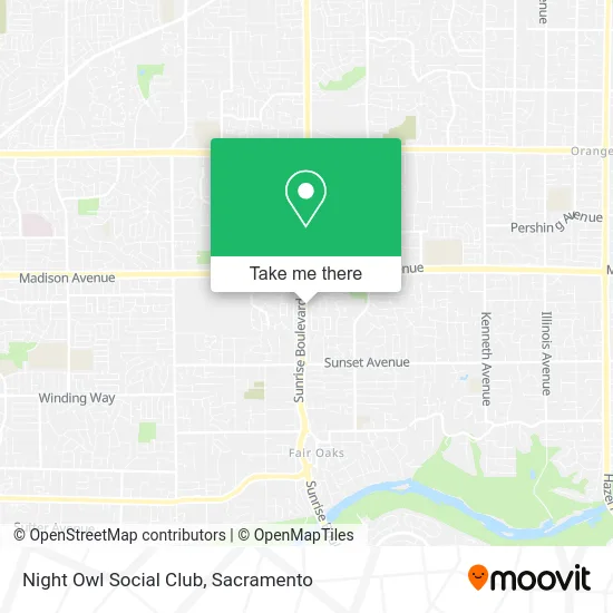 Mapa de Night Owl Social Club