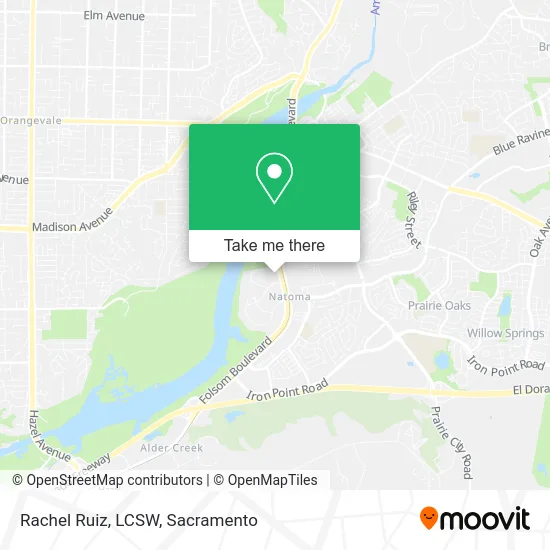 Rachel Ruiz, LCSW map